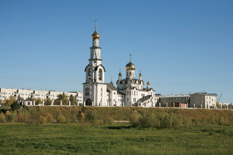 Russian orthodox christian cathedral