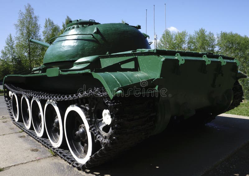 Russian retro tanks from second world war royalty free stock images