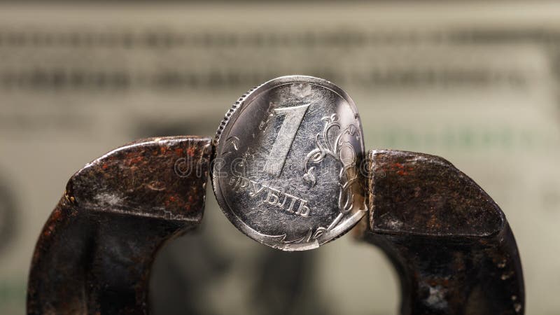 Russian ruble is in a vice. Economy of Russia is falling