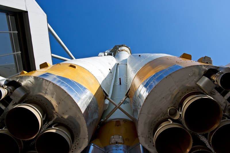 The Russian space rocket royalty free stock images