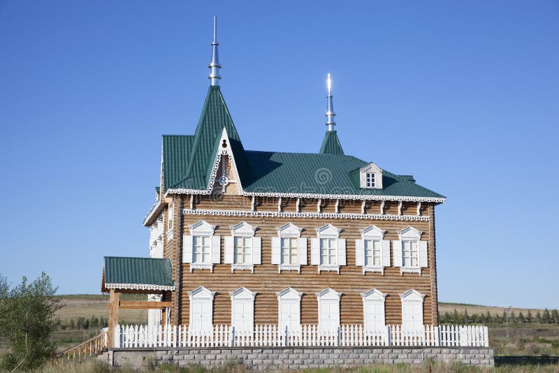 Russian style house