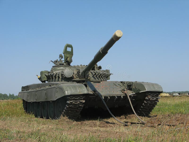 Russian T72 tank stock image. Image of equipment, training 28603591