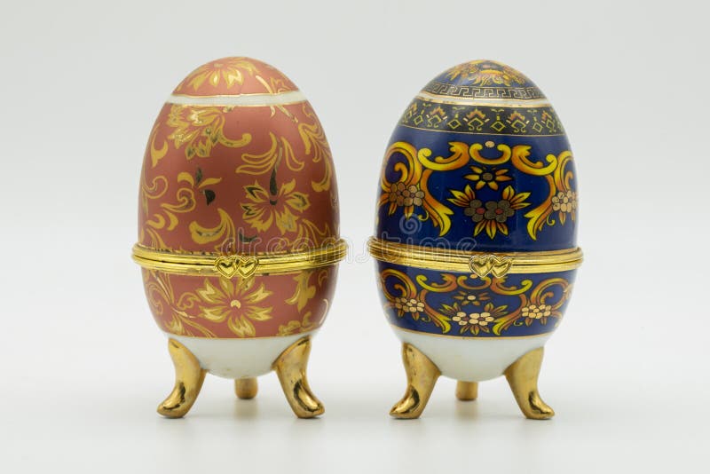 Russian Typical Decorated Eggs Stock Image Image of primavera