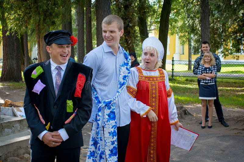 Russian Wedding Traditions Editorial Stock Photo Image Of Castle