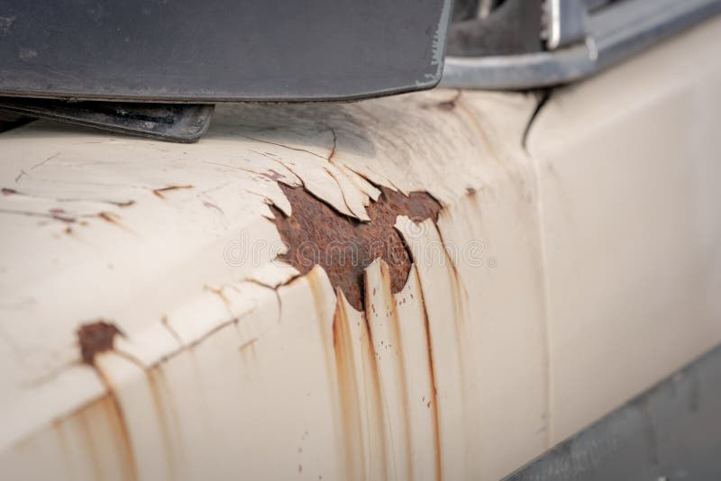 Rust on the car body stock image. Image of rust, defect 148799619