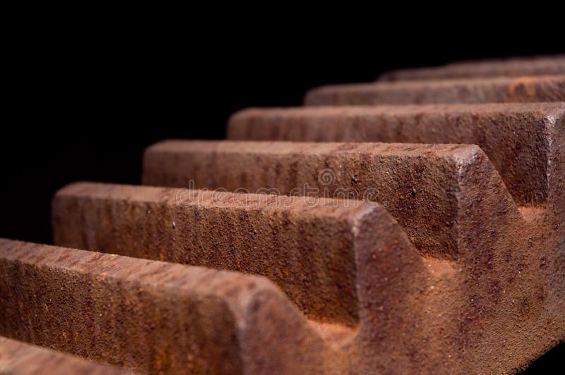 Rust sprocket old machinery royalty free stock photography