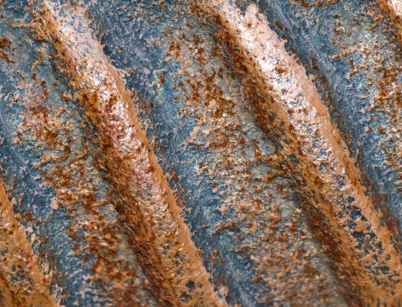 Rusted metal background