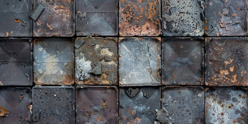 Rusted Metal Surface Close Up stock photo