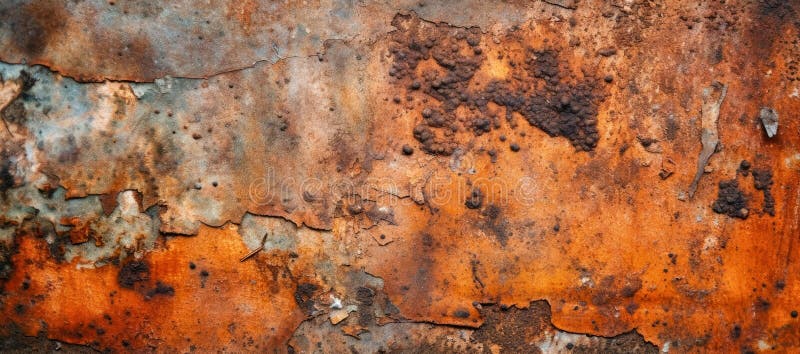 Rusted metal texture background - image vector illustration.