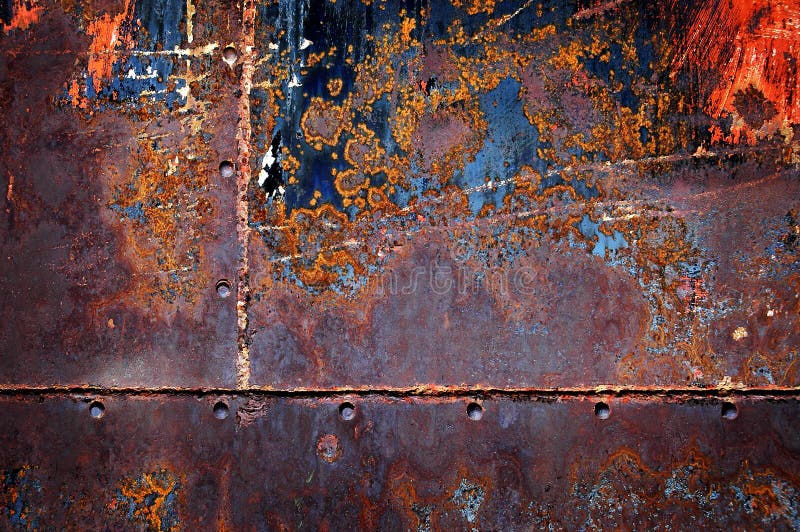 Rusted Metal Texture for Background