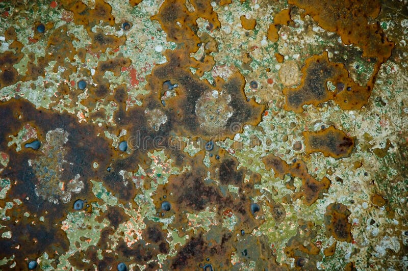 Rusted Steel Picture. Image 3674698