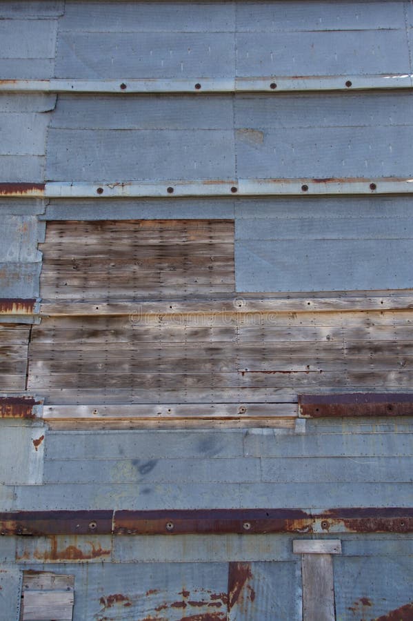 Rusted Tin Siding on Old Granary Stock Image Image of shingle, siding