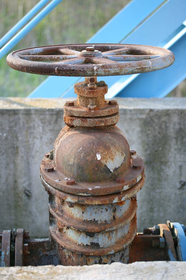 Rusted Valve 2 stock photography