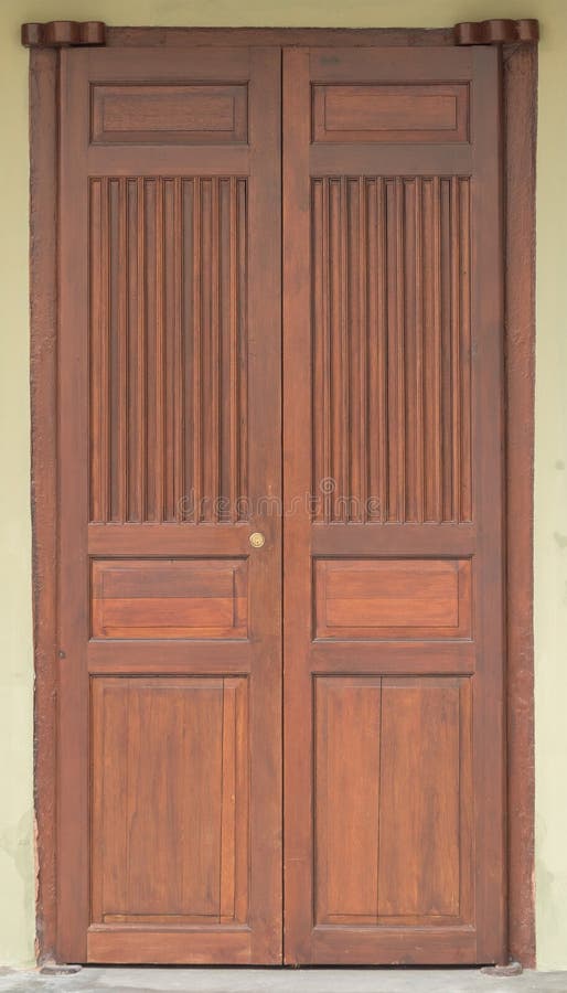 Antique wooden door stock photo. Image of gate, rustic 45574542
