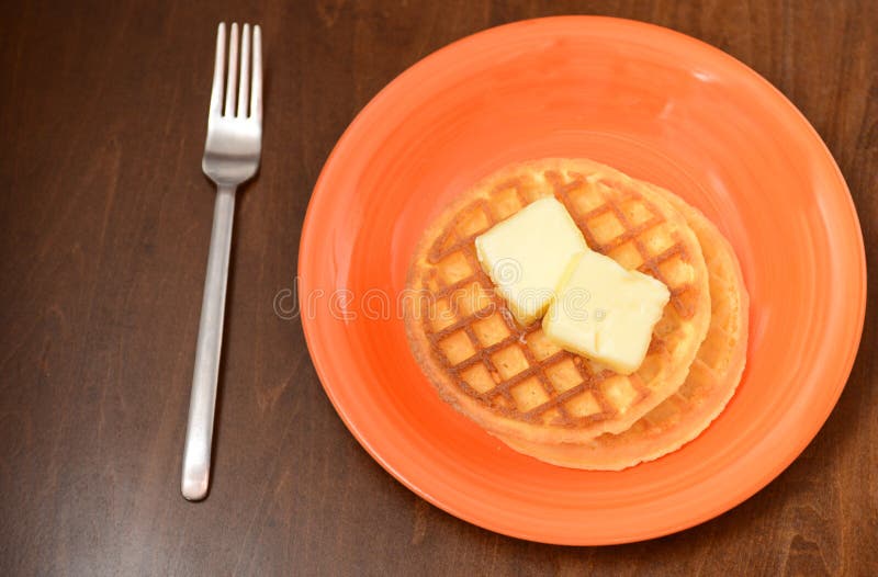 Rustic country waffles stock photo. Image of rustic, prepared 34575128