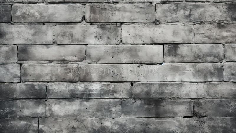 Rustic grey brick background vector illustration