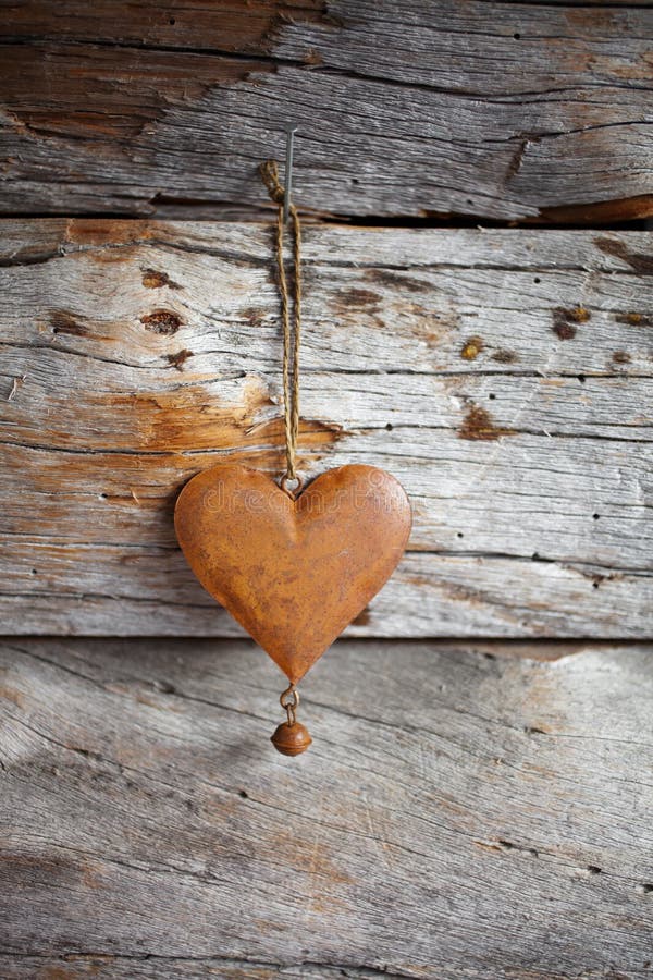 Rustic hearts stock image. Image of romance, natural 69052601
