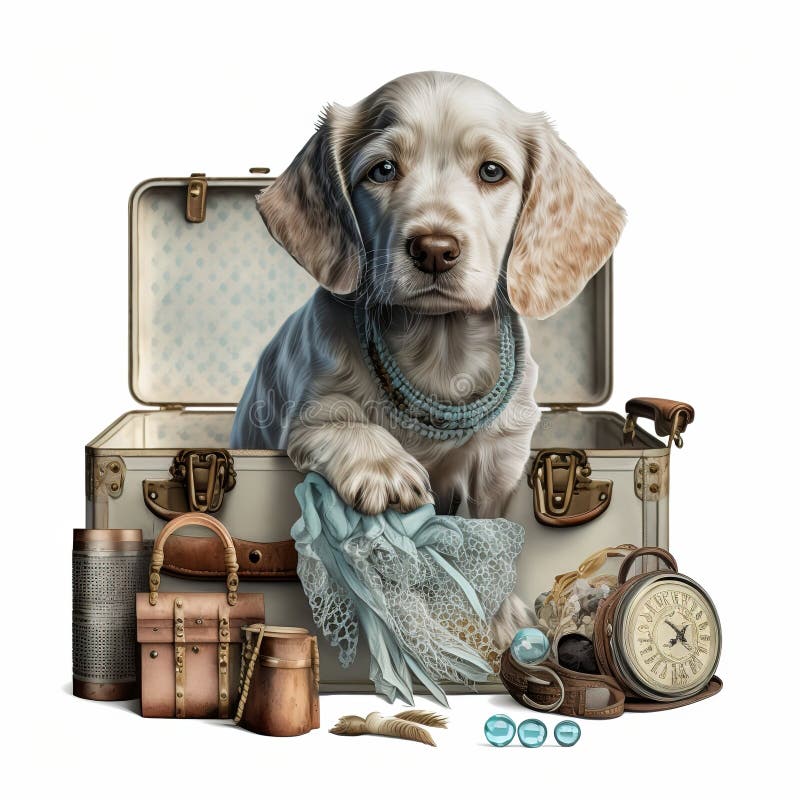 Rustic Leather Dog Collar with Brass Hardware Generative AI Stock Photo Image of rustic