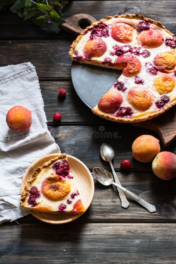 peach tart french peach tart french