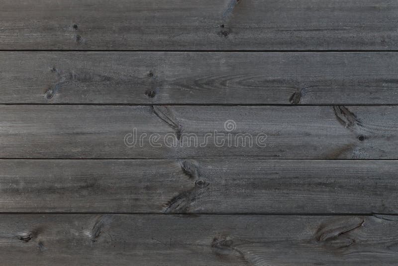 Rustic Plank Of Horizontal Pine Wood Textured With Faded Dark