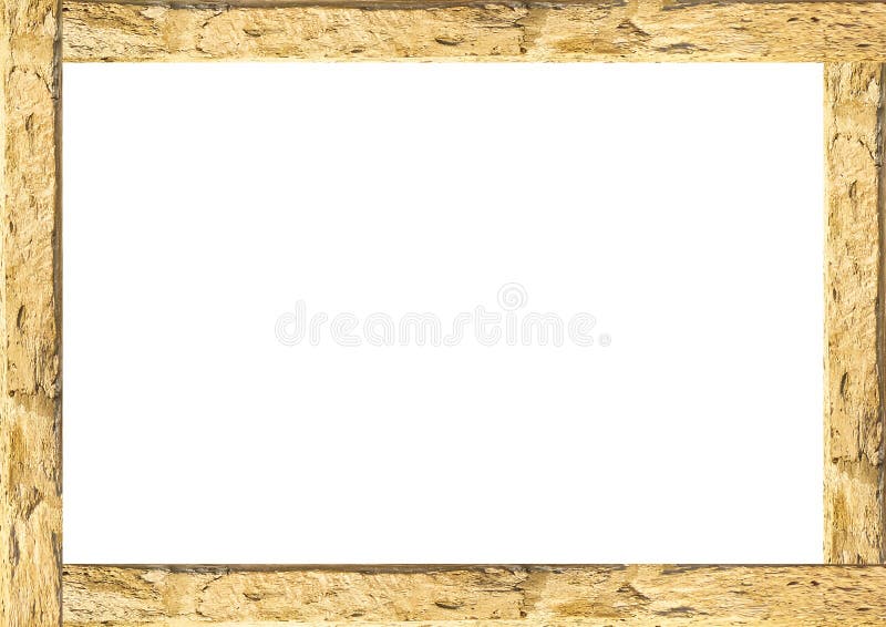 Rustic Style White Landscape Frame Background Stock Photo - Image of