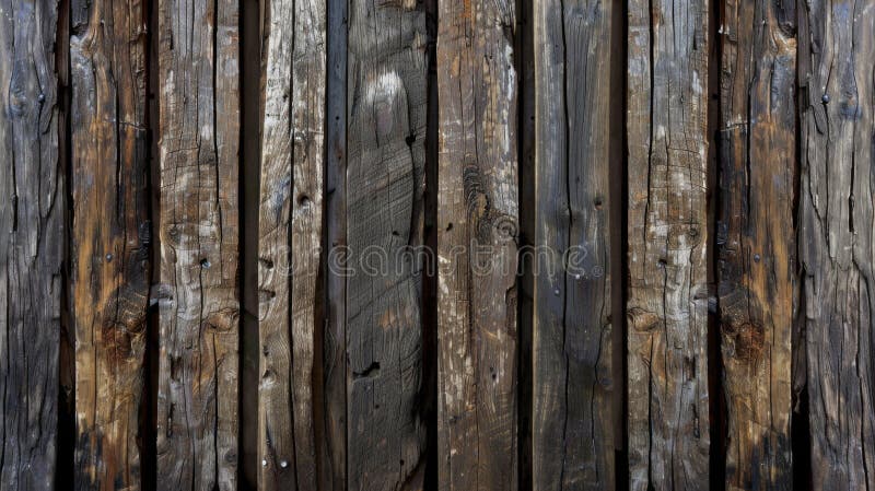 Rustic Weathered Wooden Plank Texture for Natural Background royalty free stock image