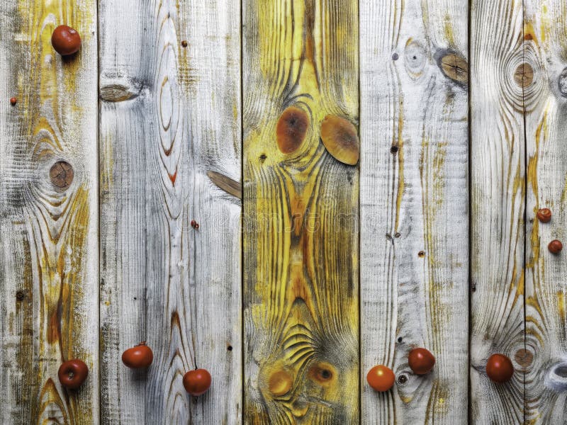 Rustic Whitepred Wood Tło Fotografii Żywnościowej Vintage Mockup of Weather Wooden Planks ilustracja wektor