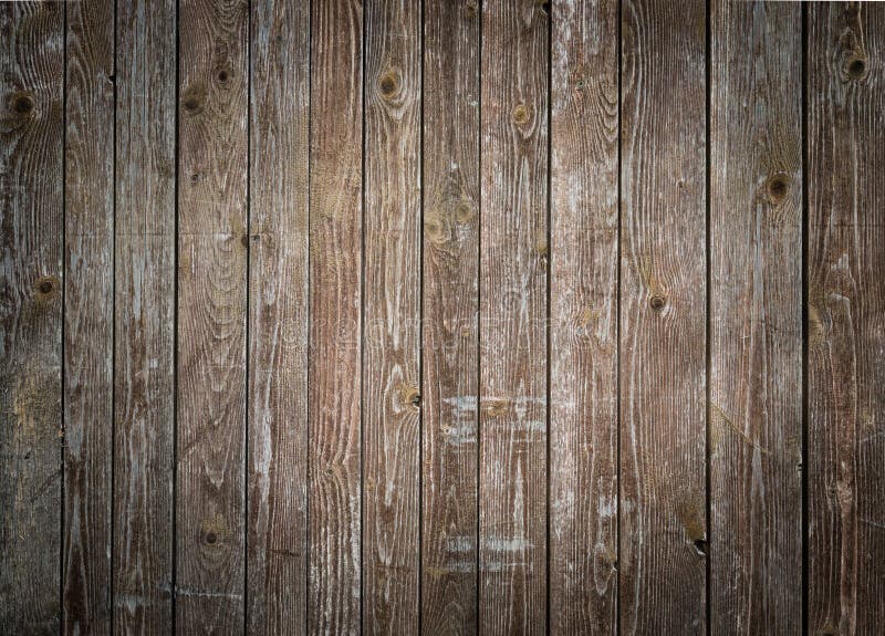 Rustic wood planks background with nice vignetting