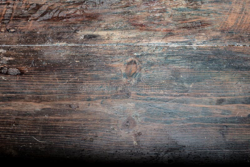 Rustic Wooden Table Background Top View Stock Image Image Of Rough Pattern