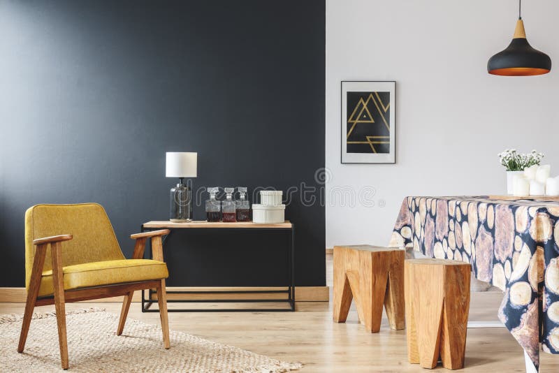 Rustiek zwart-wit huis royalty-vrije stock fotografie