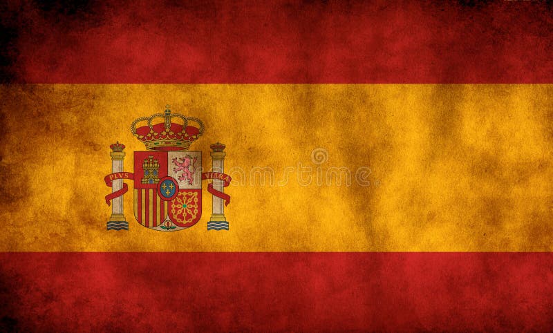 Grunge Spanien Markierungsfahne Spanien Flagge Mit Schmutzbeschaffenheit Stockfoto Bild Von Kultur Farbe 92387526