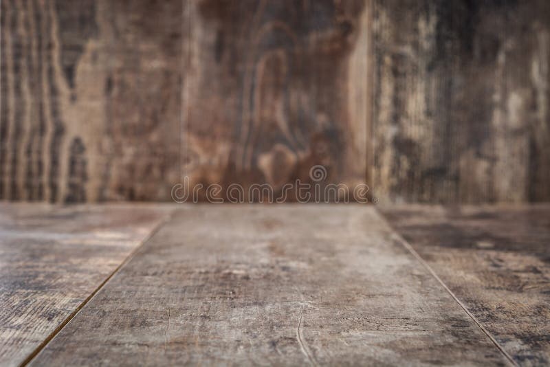 Rustikaler Holztisch-Hintergrund leer stockbilder Rustikaler Holztisch-Hintergrund leer stockbilder