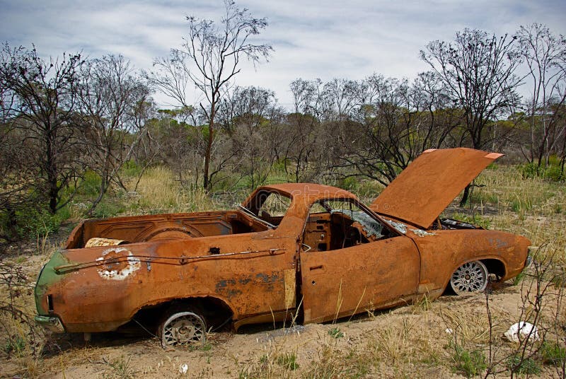 Rusty car