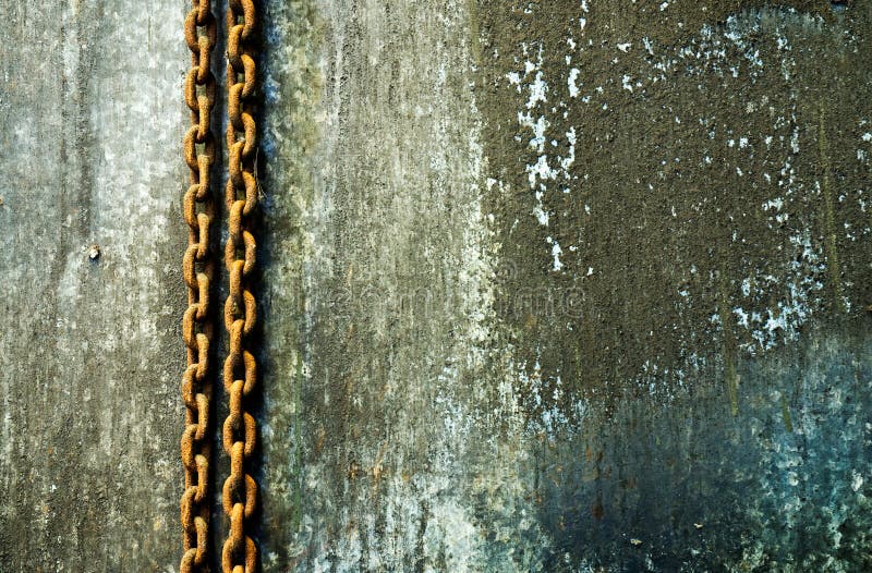 Rusty chain stock images