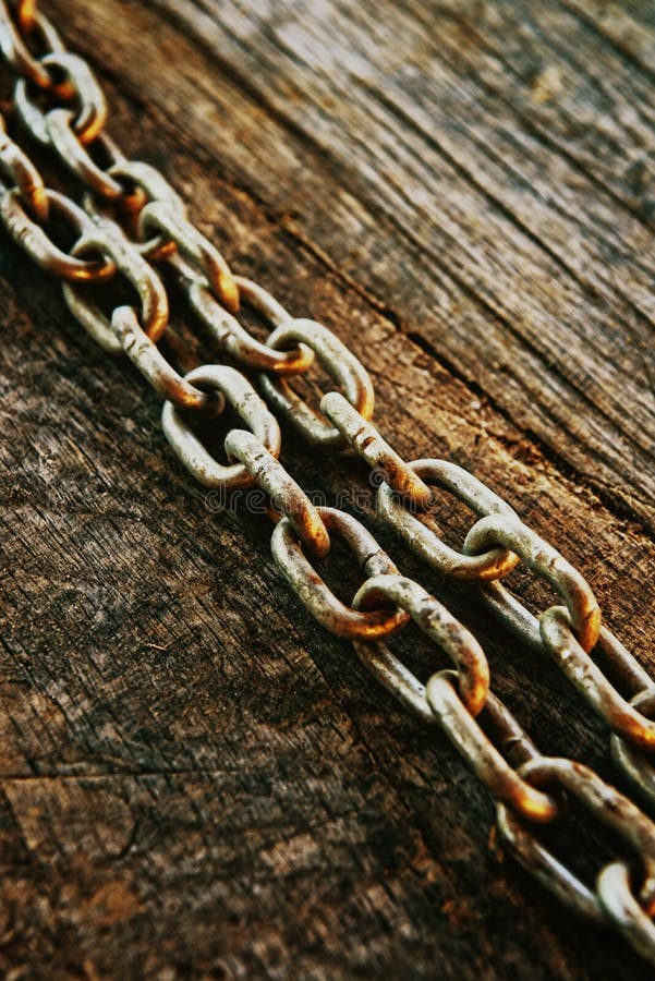 Rusty chain royalty free stock photos