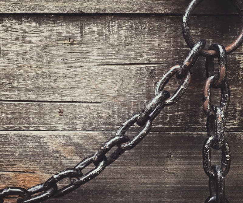 Rusty chain royalty free stock image