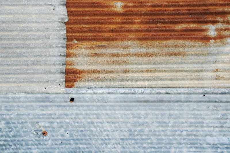 Rusty Corrugated Iron Sheet Texture Stock Image Image of outdoor