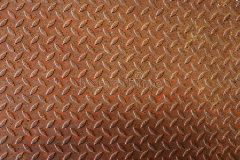 Rusty Diamond Plate Texture Stock Image - Image of rusty, plate: 106686751