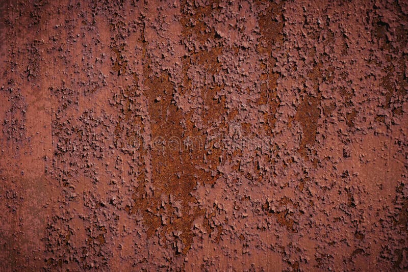 Rusty fence wall with divorce texture blurred spots