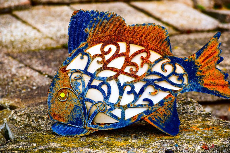 Old Rusty Fish Hooks In Form Of Heart Stock Image Image of love, fishhook 53944927