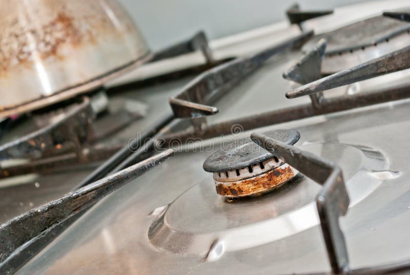 Rusty gas burner stock photo. Image of fuel, ckeckup 37822434