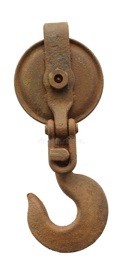 Rusty Hook and Pulley