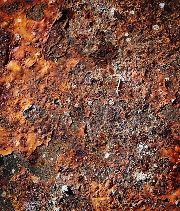 Pattern of the rusty metal texture