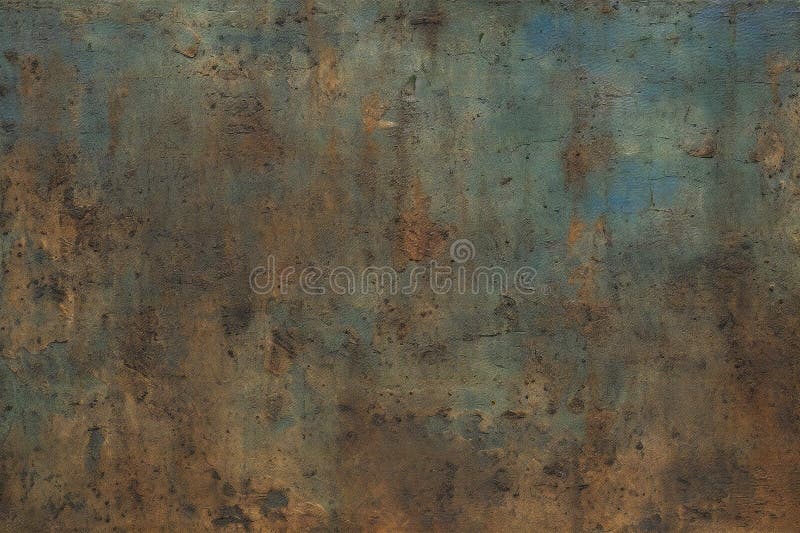 Rusty metal background or texture, Grunge iron surface royalty free illustration.