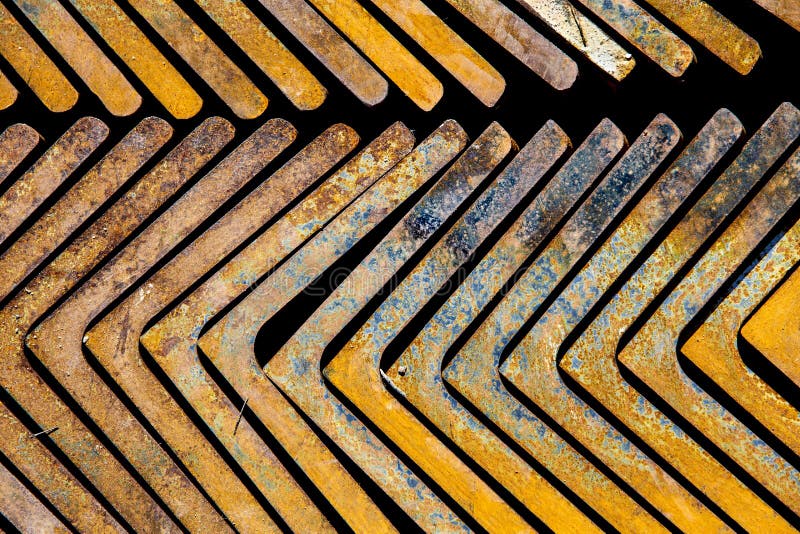 Rusty Metal Brackets on Black Background Stock Photo Image of rusty