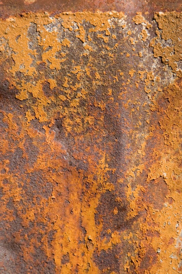 Rusty metal, showing rust textures royalty free stock image