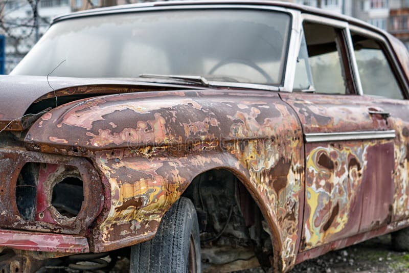 Rusty Old Car.