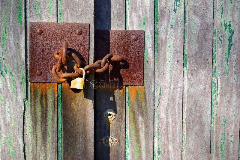 Rusty Padlock