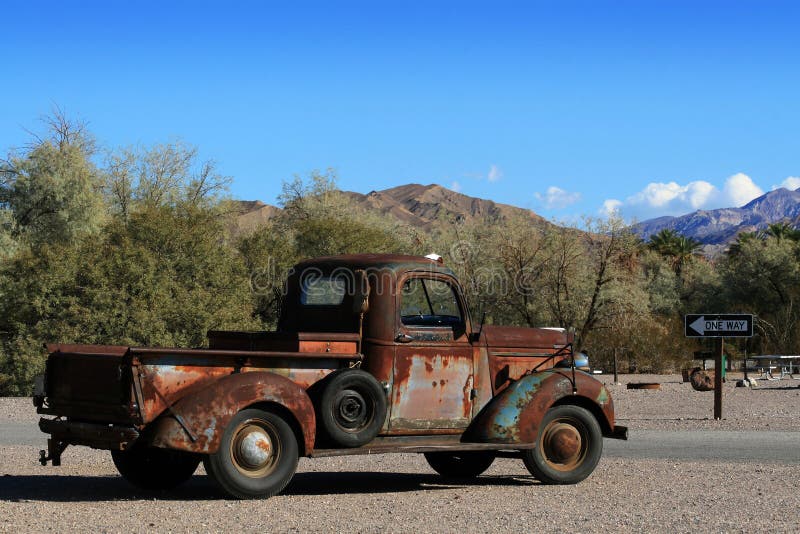 Rusty pick-up