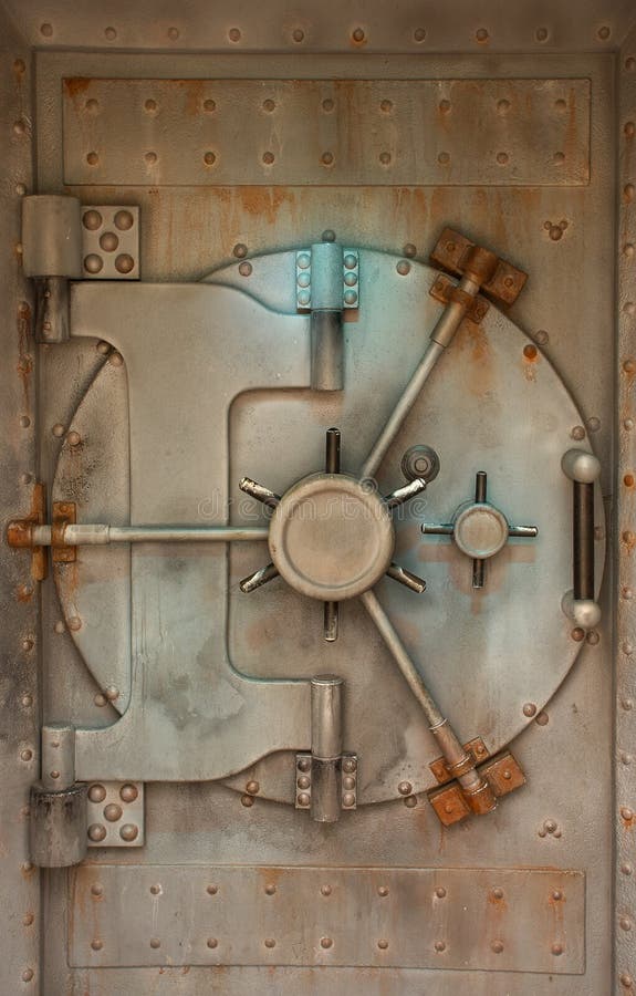 Rusty Safe of Vault Door